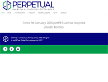 Tablet Screenshot of perpetual-global.com